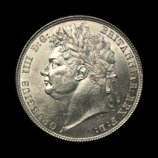 1820 halfcrown obverse