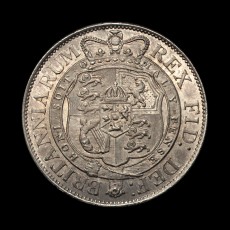 1818 halfcrown reverse