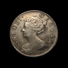 1705 shilling obverse