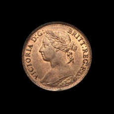 1895 farthing obverse