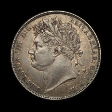 1821 halfcrown obverse