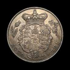 1821 halfcrown reverse