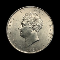 1825 halfcrown obverse