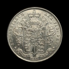 1825 halfcrown reverse