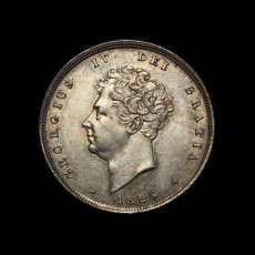 1825 shilling obverse