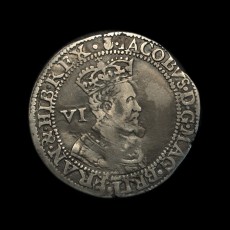 James VI 6 shillings obverse