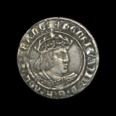 Henry VIII groat obverse