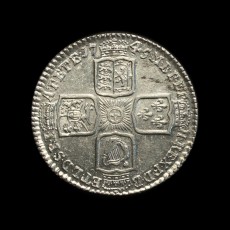 1745 shilling reverse