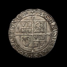 Charles I shilling reverse