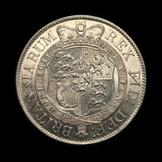 1820 halfcrown reverse