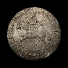 Charles I halfcrown obverse