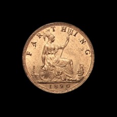 1890 farthing reverse