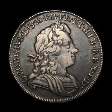 1717 halfcrown obverse