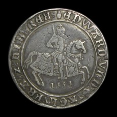 Edward VI crown obverse