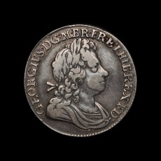 1723 shilling obverse