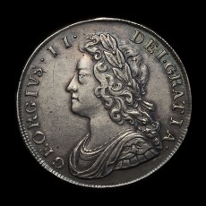 1735 halfcrown obverse