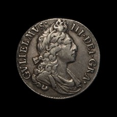 1698 shilling obverse
