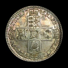 George II halfcrown reverse