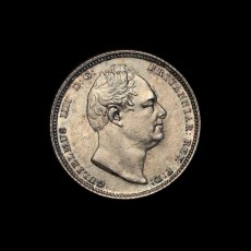1835 sixpence obverse