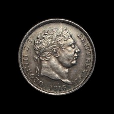 1816 shilling obverse