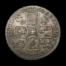 1720 halfcrown reverse