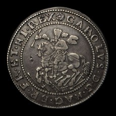 Charles I halfcrown obverse