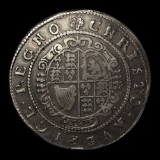 Charles I halfcrown reverse