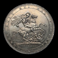 1819 crown reverse