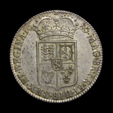 William and Mary Halfcrown reverse