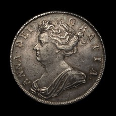 1706 halfcrown obverse