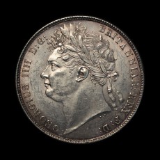 1823 halfcrown obverse
