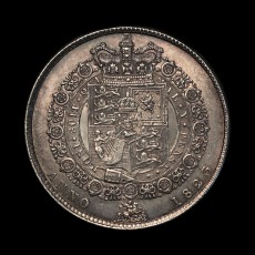 1823 halfcrown reverse