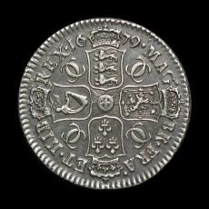 Charles II halfcrown reverse