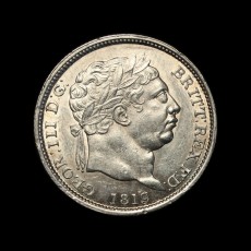 1819/6 shilling obverse