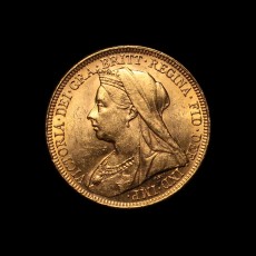 1895 sovereign obverse