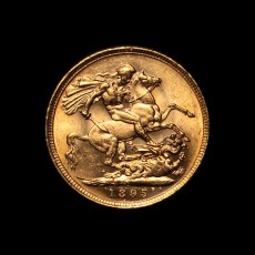 1895 sovereign reverse