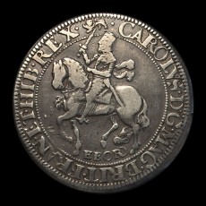 Charles I halfcrown obverse
