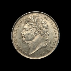 1823 shilling obverse