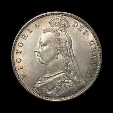 1887 halfcrown obverse