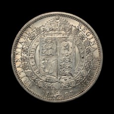 1887 halfcrown reverse