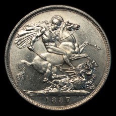 1887 crown reverse