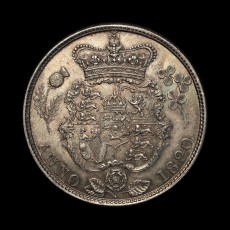 1820 halfcrown reverse
