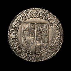 James I shilling reverse