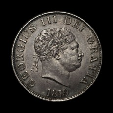 1819 halfcrown obverse