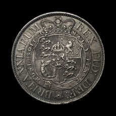 1819 halfcrown reverse