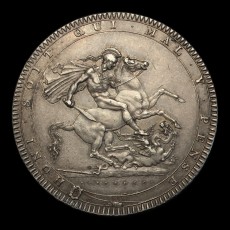 1819 crown reverse