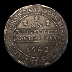 Charles I pound reverse