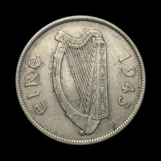 1943 halfcrown obverse