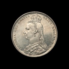 1890 shilling obverse