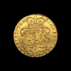 George II half guinea reverse